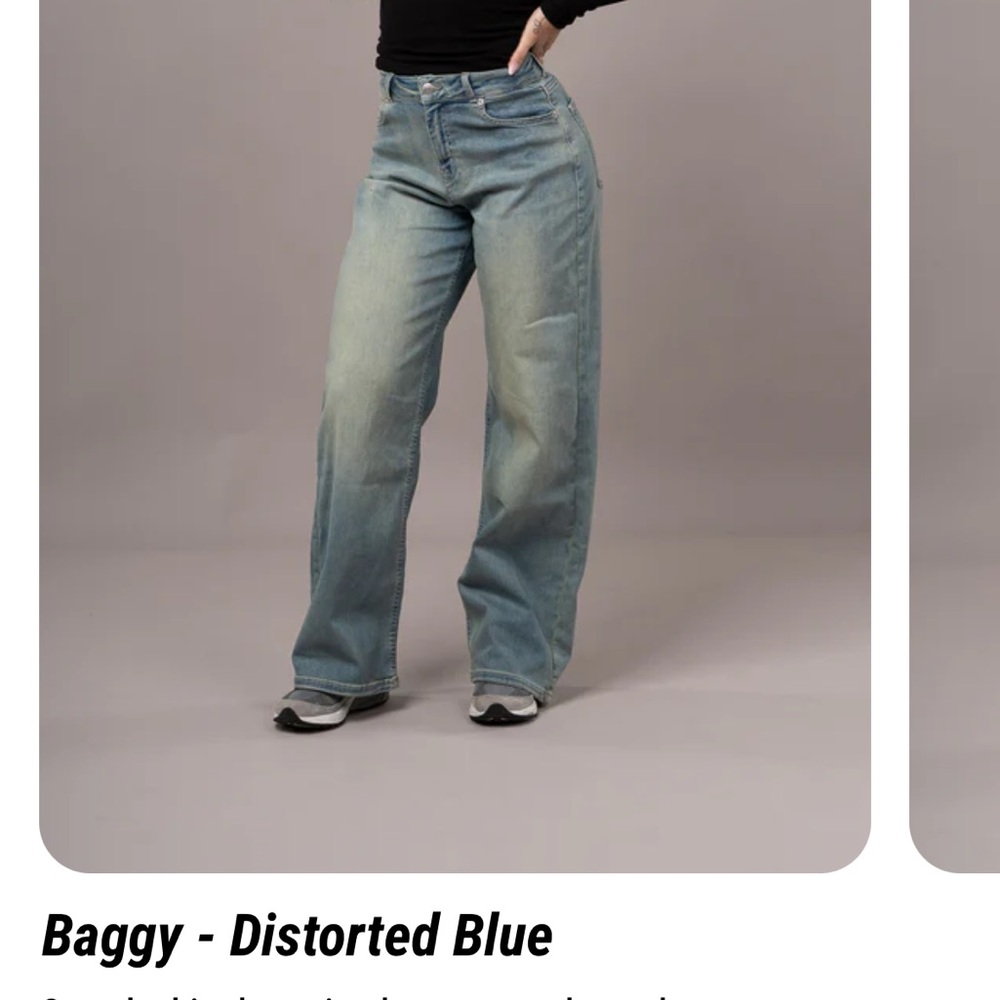 FITJEANS Distorted Blue Relaxed Women Jeans